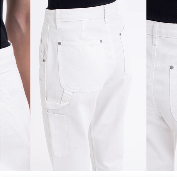 Renggli Work Pant in Chalk - Picture 5 of 10